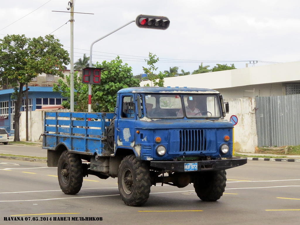 Куба, № HUF 972 — ГАЗ-66 (общая модель)