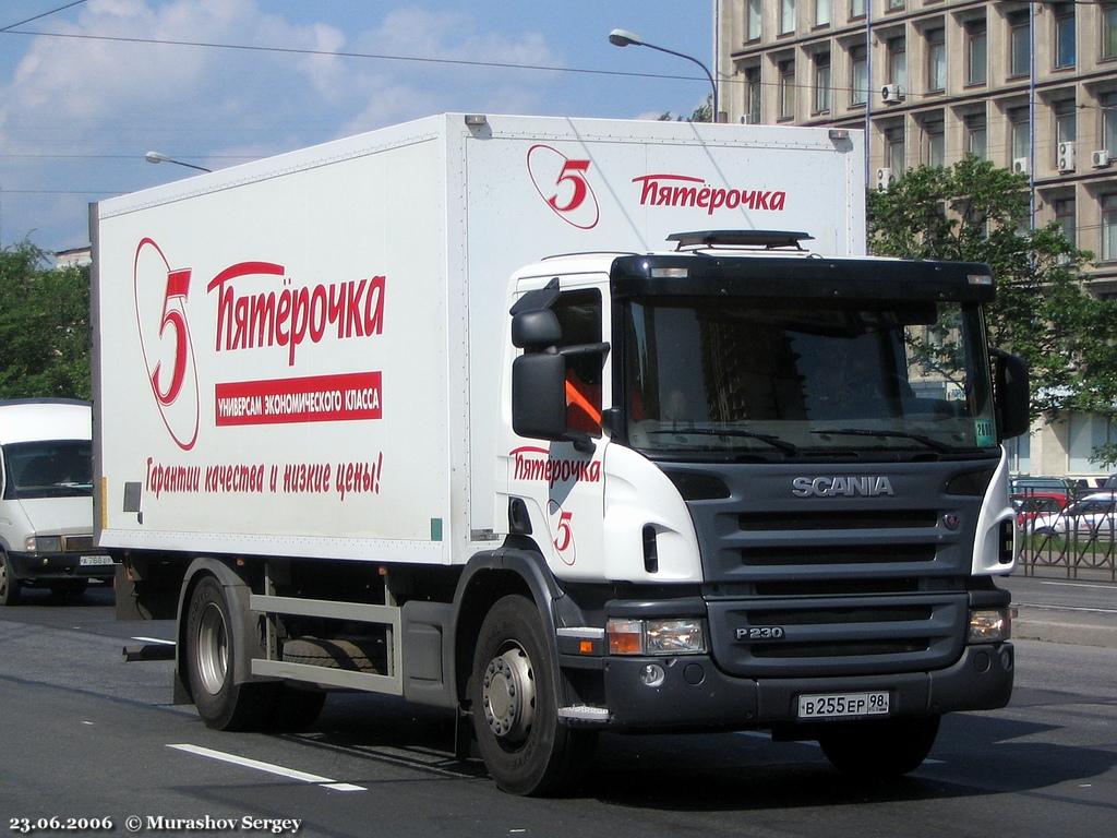 Санкт-Петербург, № В 255 ЕР 98 — Scania ('2004) P230