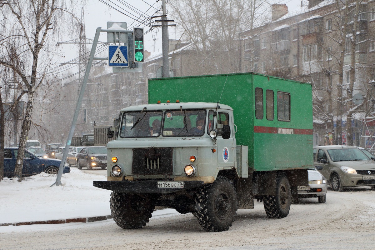 Томская область, № М 156 ВС 70 — ГАЗ-66-11