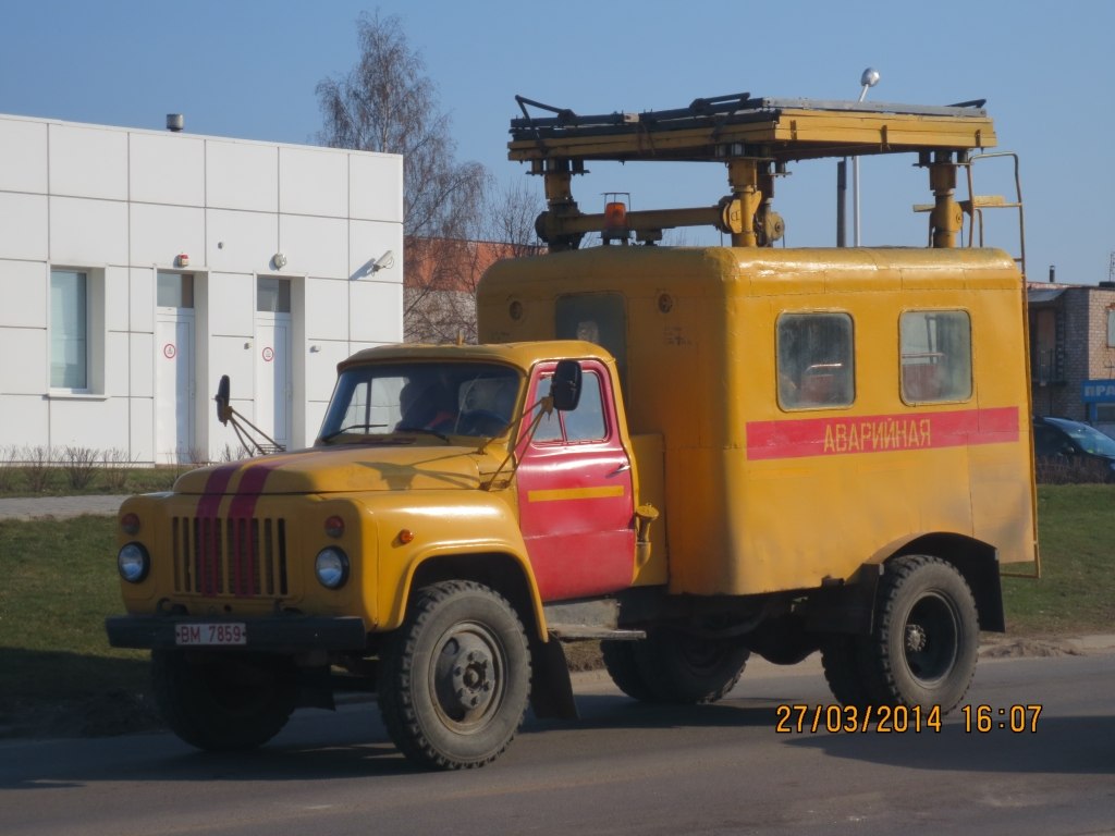 Витебская область, № ВМ 7859 — ГАЗ-52/53 (общая модель)