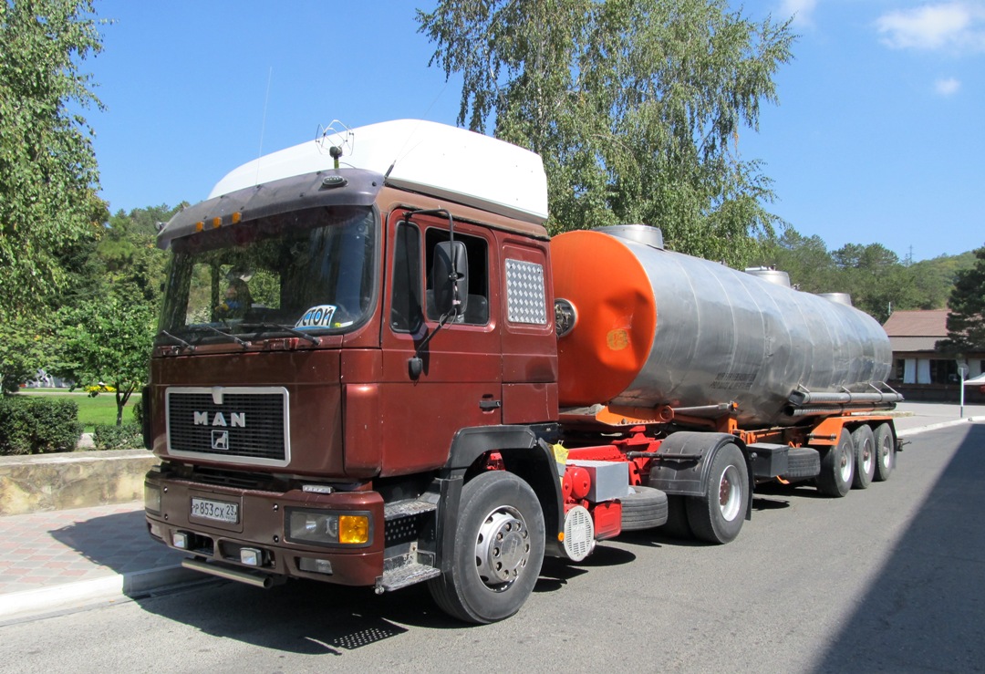 Краснодарский край, № Р 853 СХ 23 — MAN F90 (общая модель)