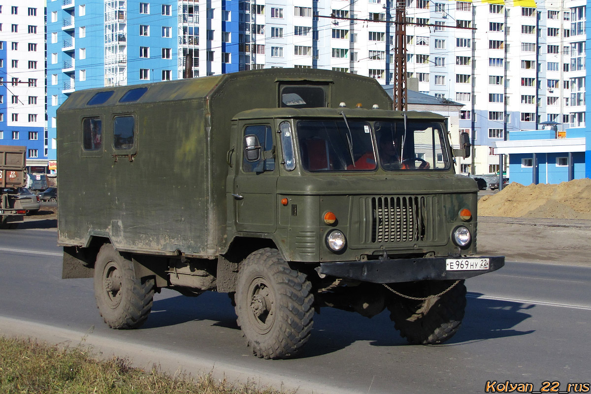 Алтайский край, № Е 969 НУ 22 — ГАЗ-66-11
