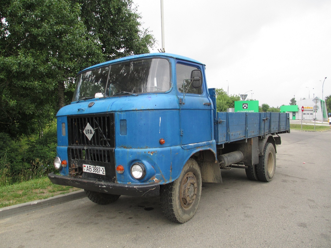Витебская область, № АВ 3887-2 — IFA W50L/SP