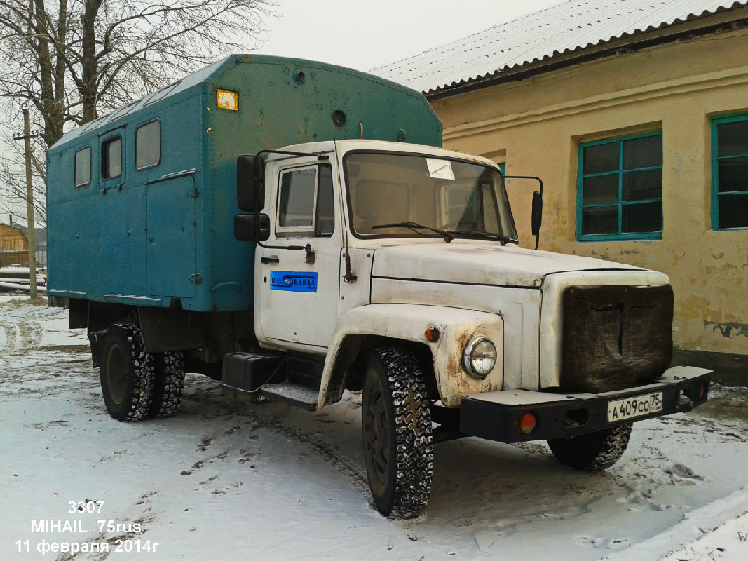 Забайкальский край, № А 409 СО 75 — ГАЗ-3309