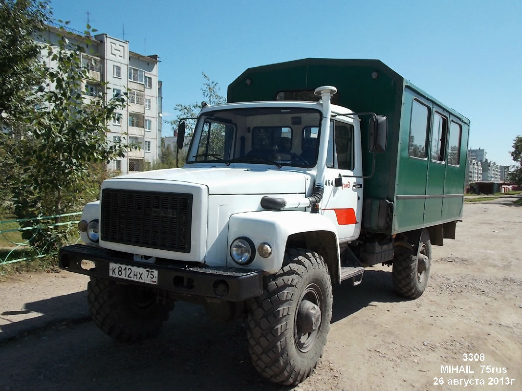 Забайкальский край, № 464 — ГАЗ-33081 «Садко»