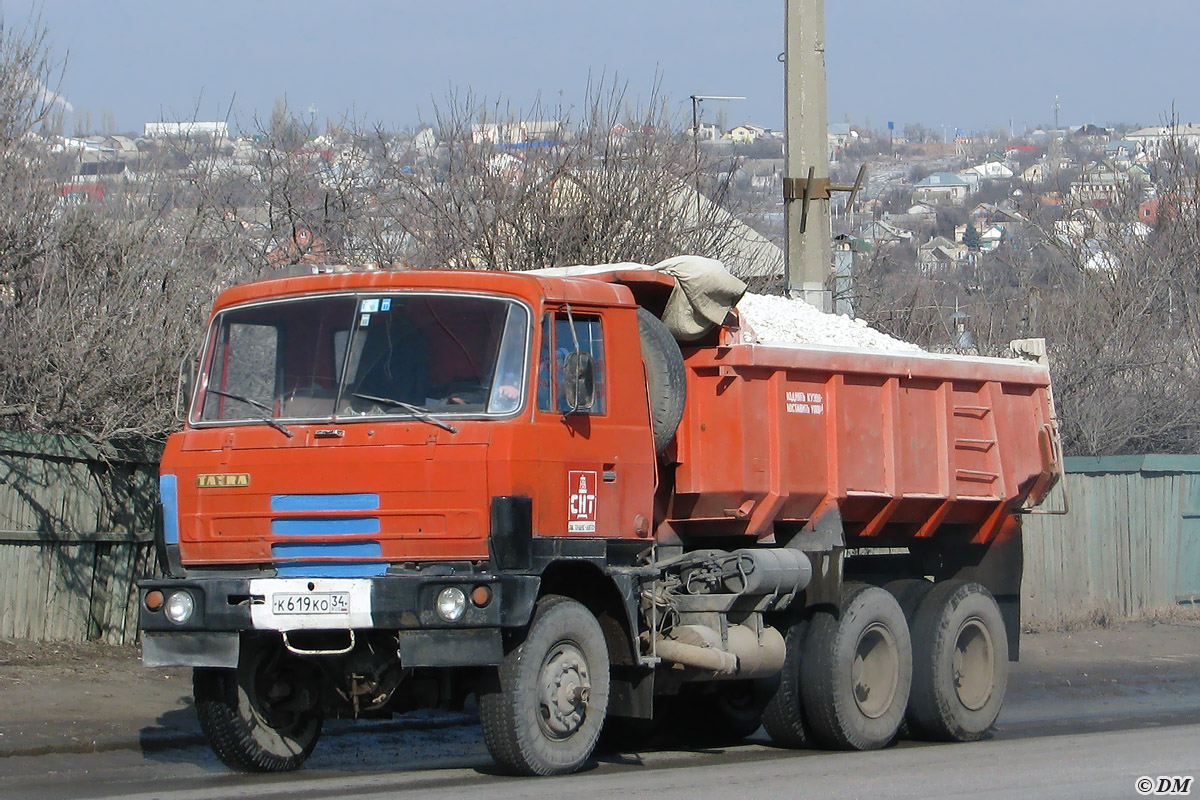 Волгоградская область, № К 619 КО 34 — Tatra 815 S1