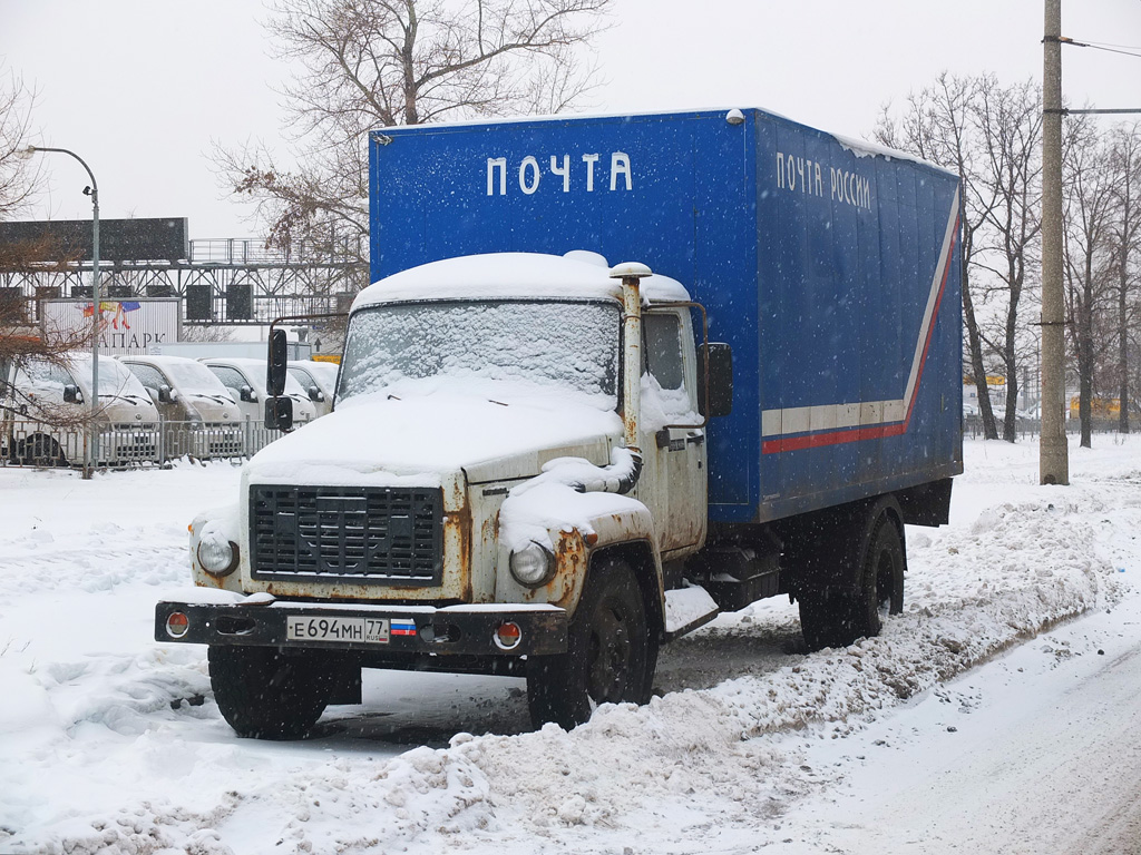 Москва, № Е 694 МН 77 — ГАЗ-3309