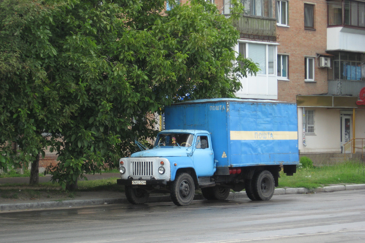 Полтавская область, № 7492 ПОН — ГАЗ-52-28