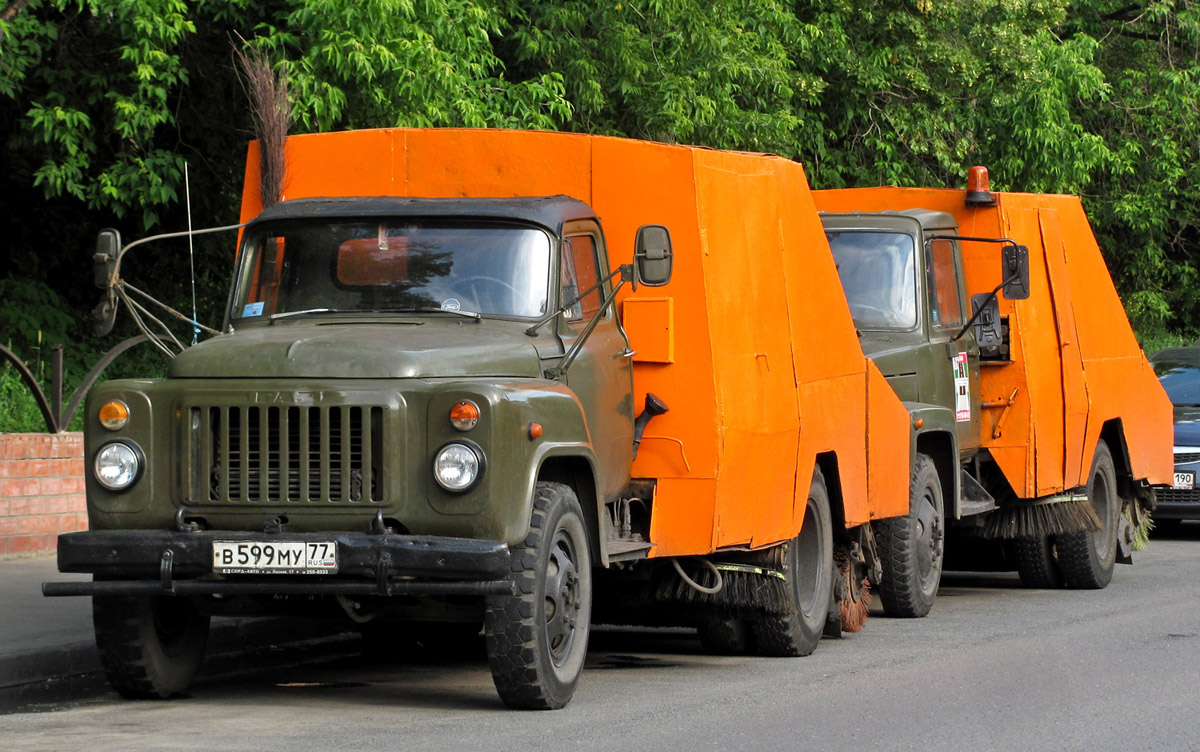 Москва, № В 599 МУ 77 — ГАЗ-53-12