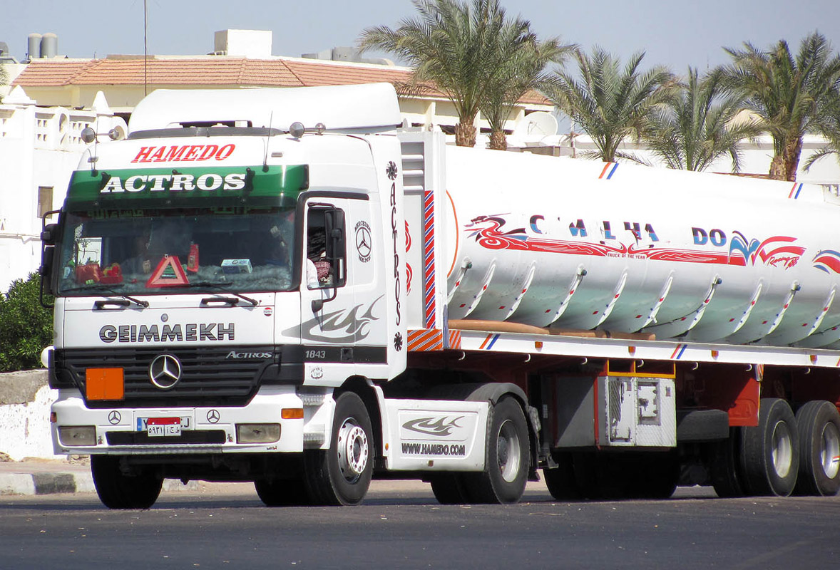 Египет, № 5931 AGT — Mercedes-Benz Actros ('1997) 1843