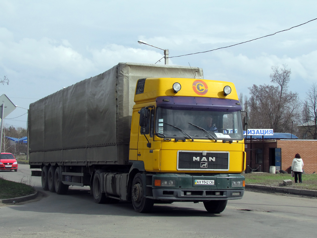 Харьковская область, № АХ 9342 СК — MAN F2000 (общая модель)