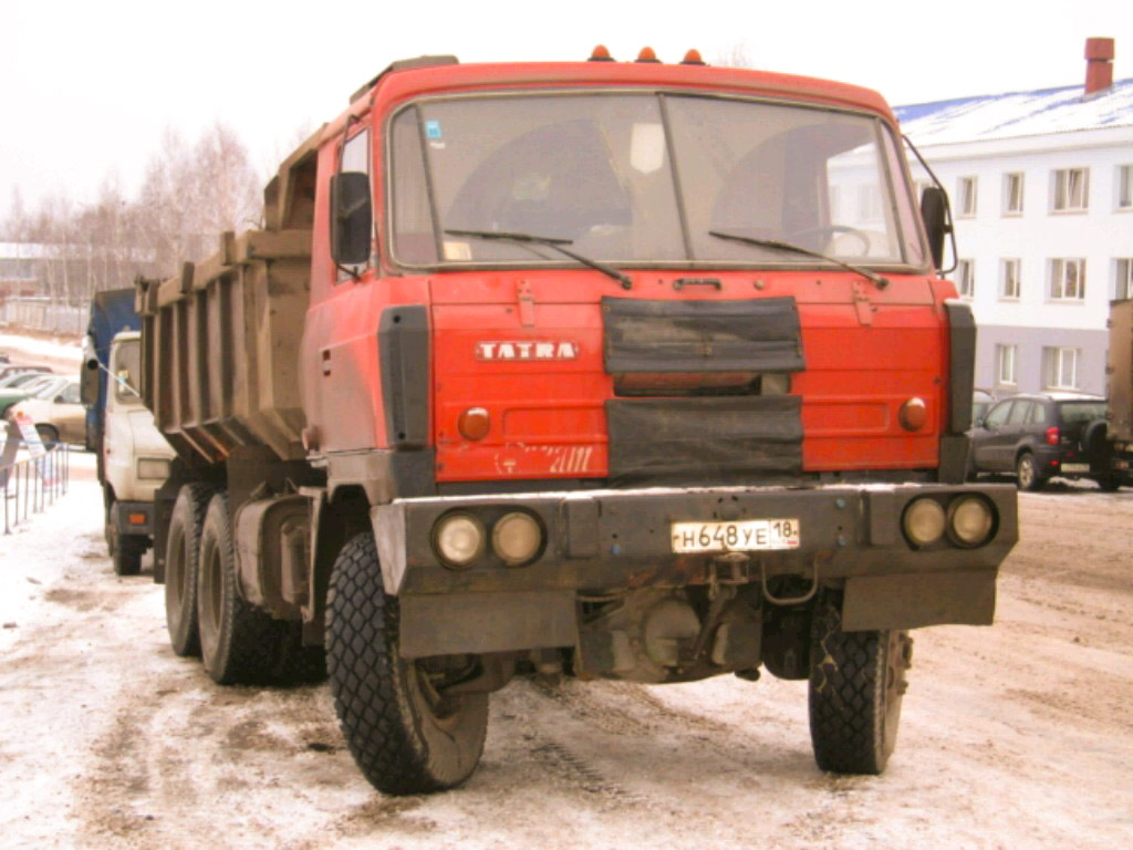 Удмуртия, № Н 648 УЕ 18 — Tatra 815-2 S1 A