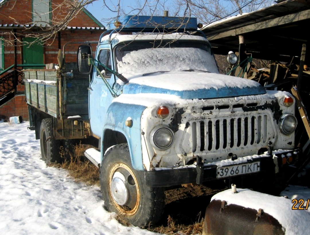 Приморский край, № 3966 ПКП — ГАЗ-53А; Приморский край — Автомобили с советскими номерами