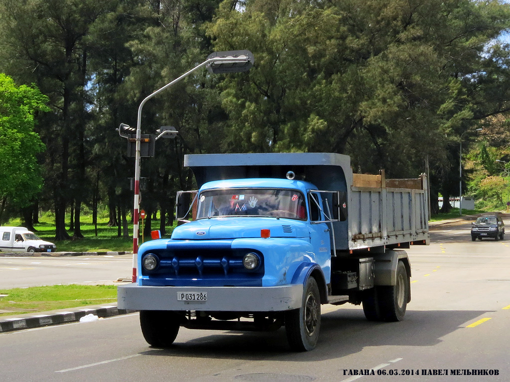 Куба, № P 031 286 — Ford F (общая модель)