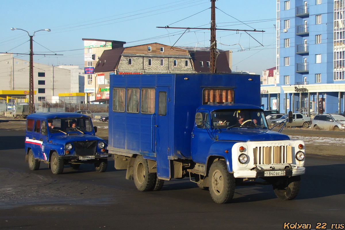 Алтайский край, № Т 840 ВЕ 22 — ГАЗ-53-12