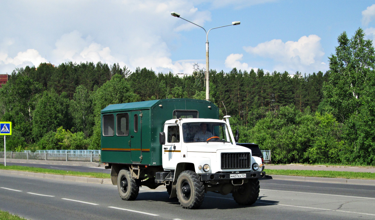 Красноярский край, № М 407 АХ 124 — ГАЗ-33081 «Садко»