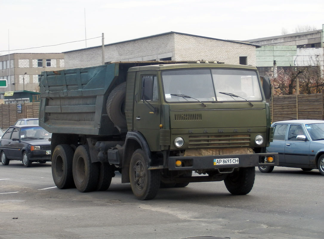 Запорожская область, № АР 8693 СН — КамАЗ-55111 (общая модель)