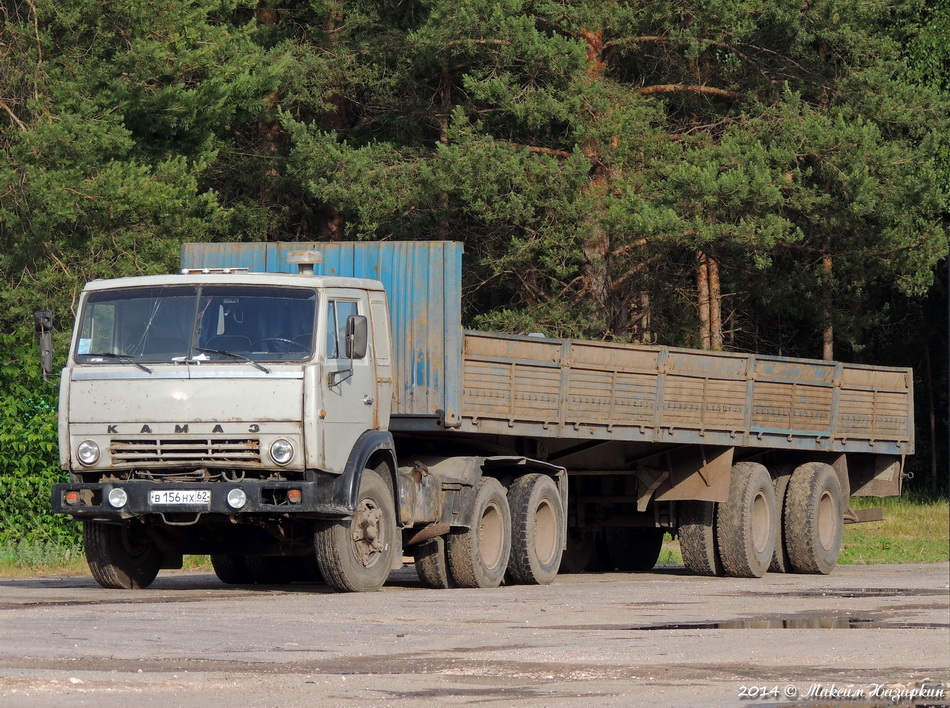 Рязанская область, № В 156 НХ 62 — КамАЗ-5410