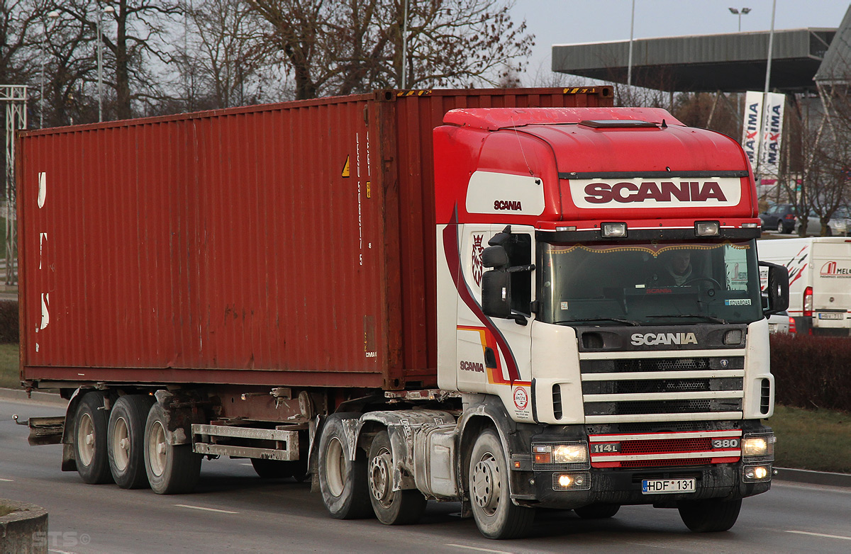 Литва, № HDF 131 — Scania ('1996) R114L