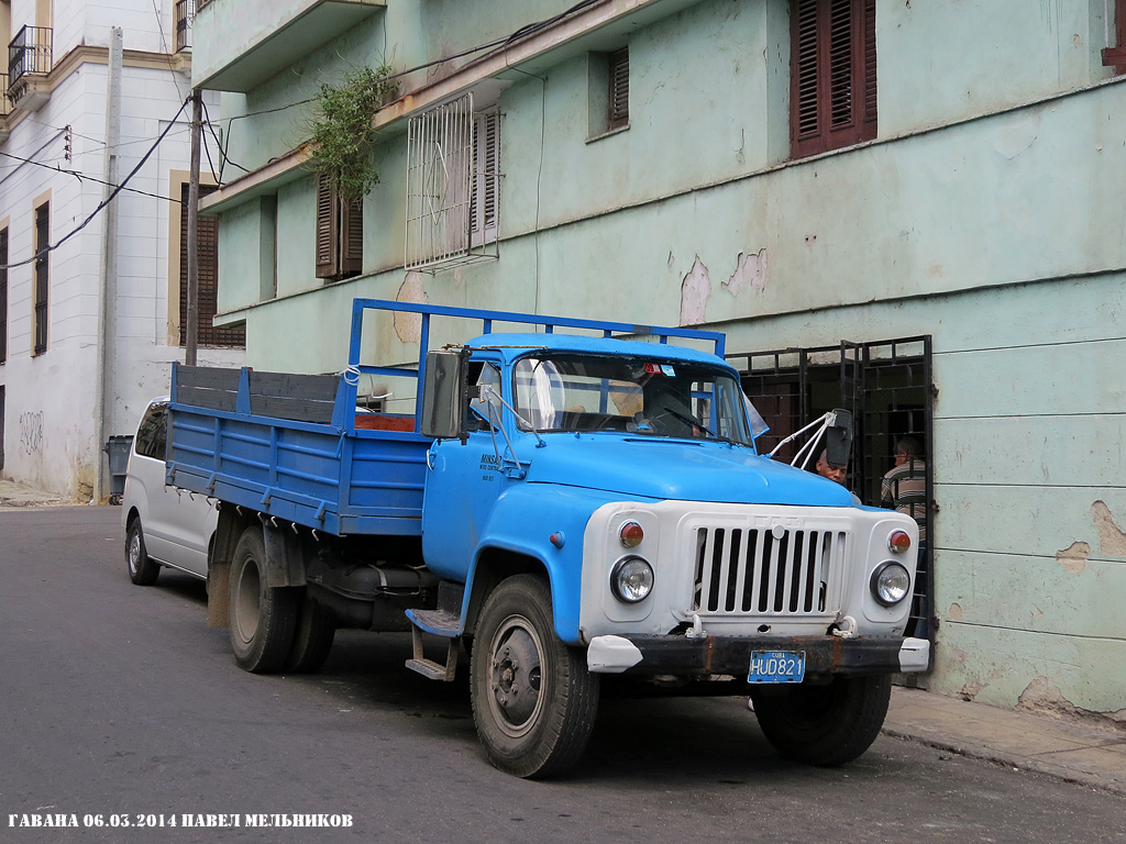 Куба, № HUD 821 — ГАЗ-53-62