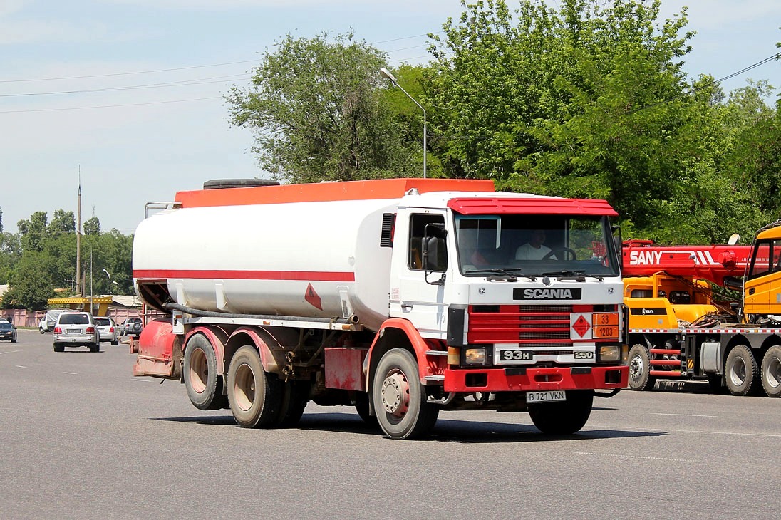Алматинская область, № B 721 VKN — Scania (II) P93H