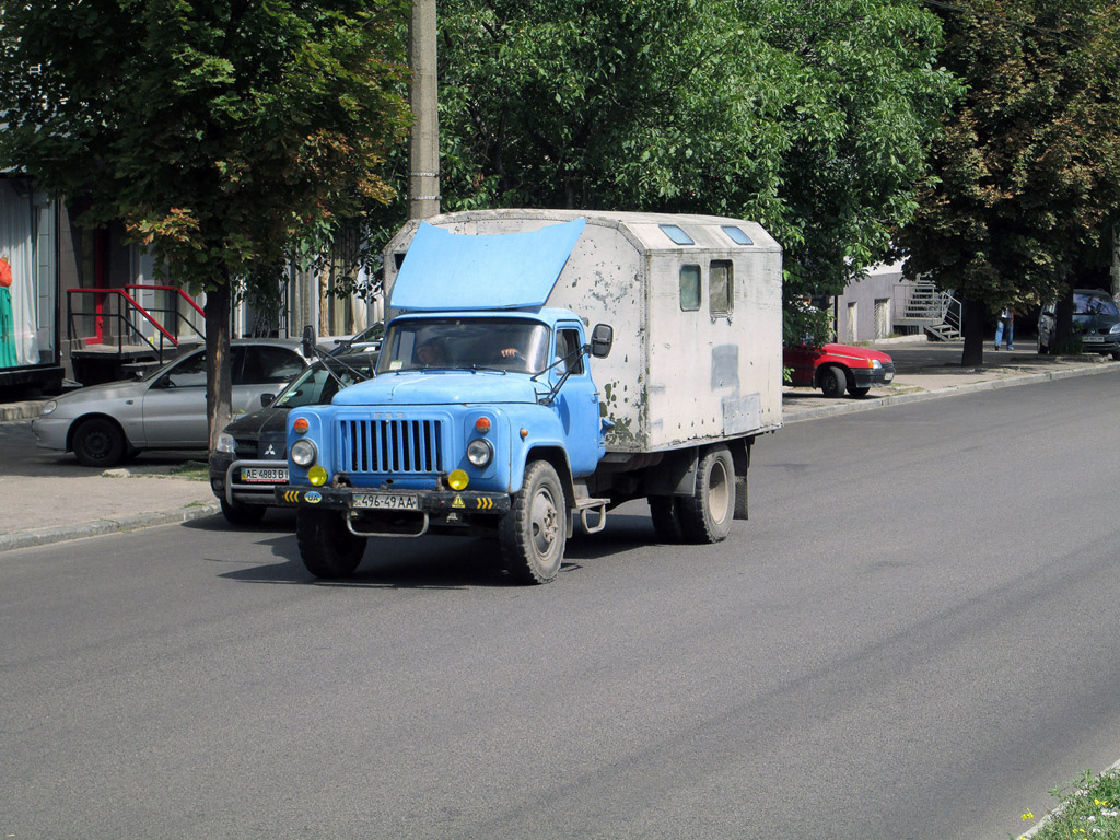 Днепропетровская область, № 496-49 АА — ГАЗ-53-27