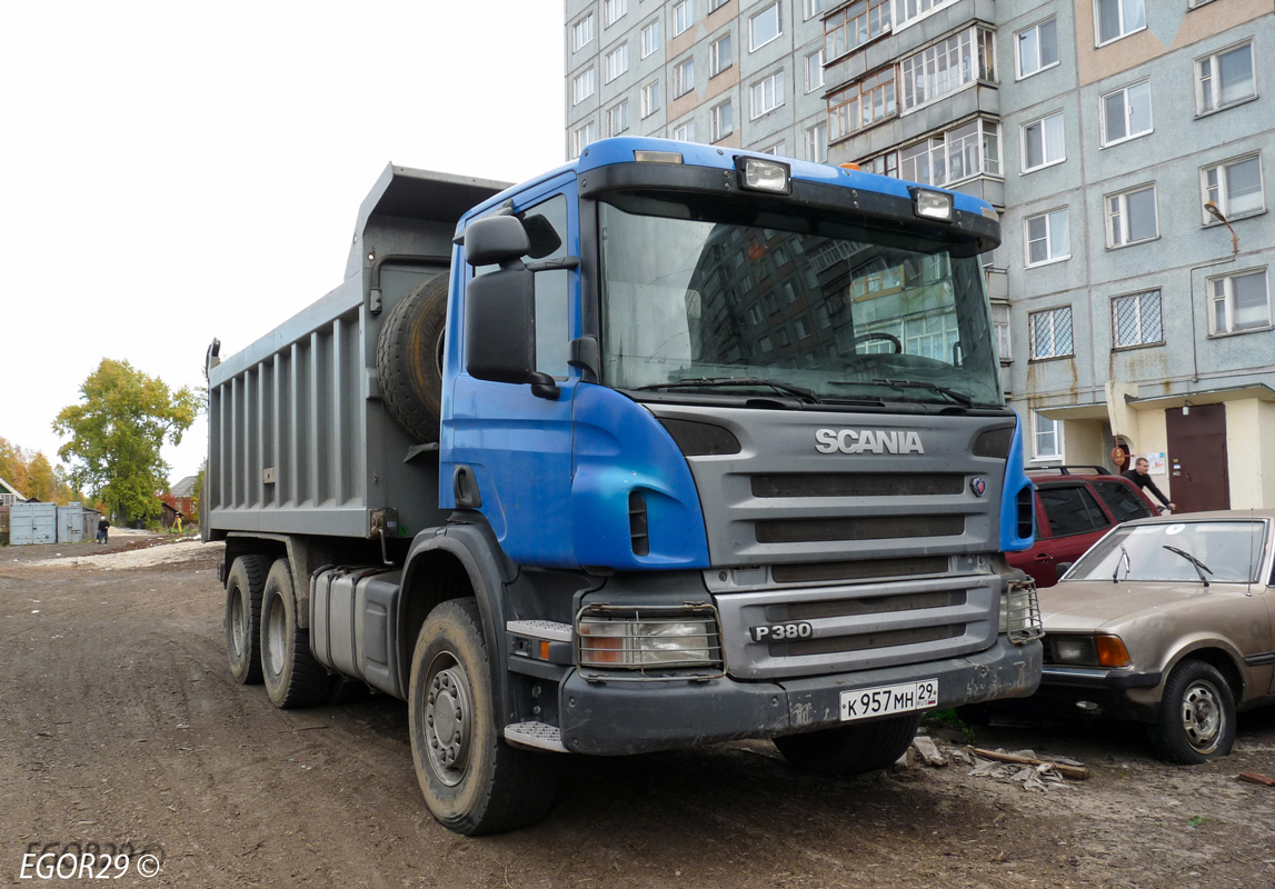 Архангельская область, № К 957 МН 29 — Scania ('2004) P380
