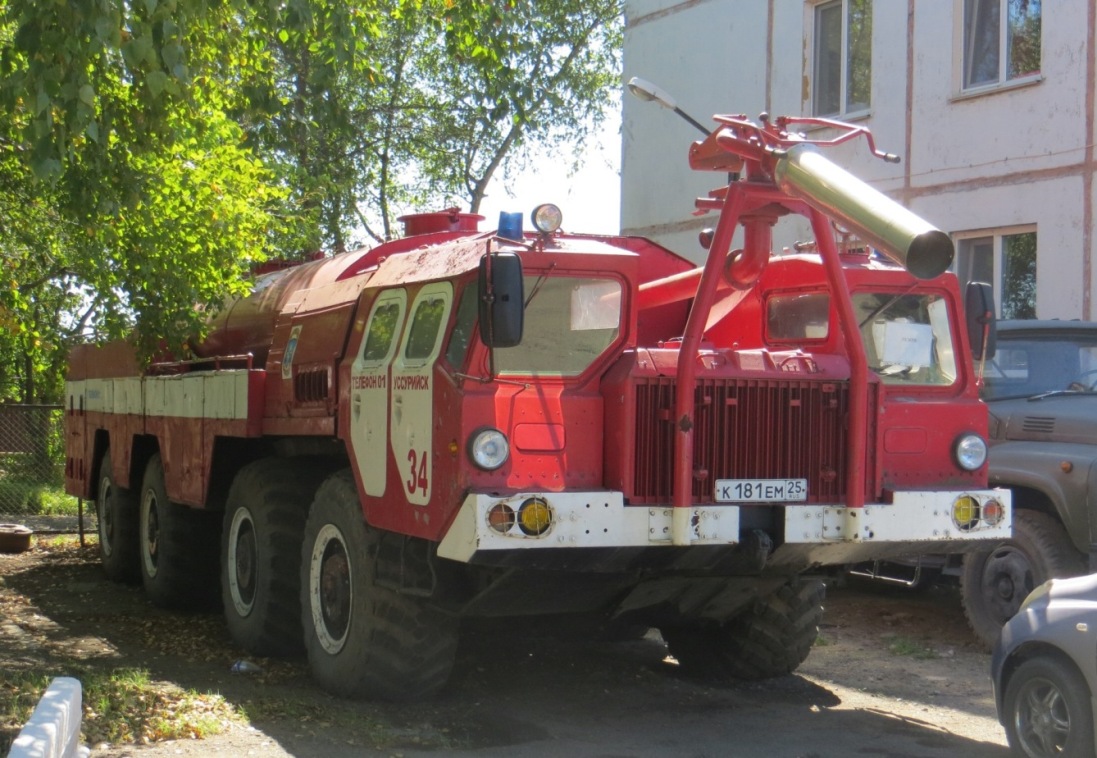 Приморский край, № К 181 ЕМ 25 — МАЗ-7310