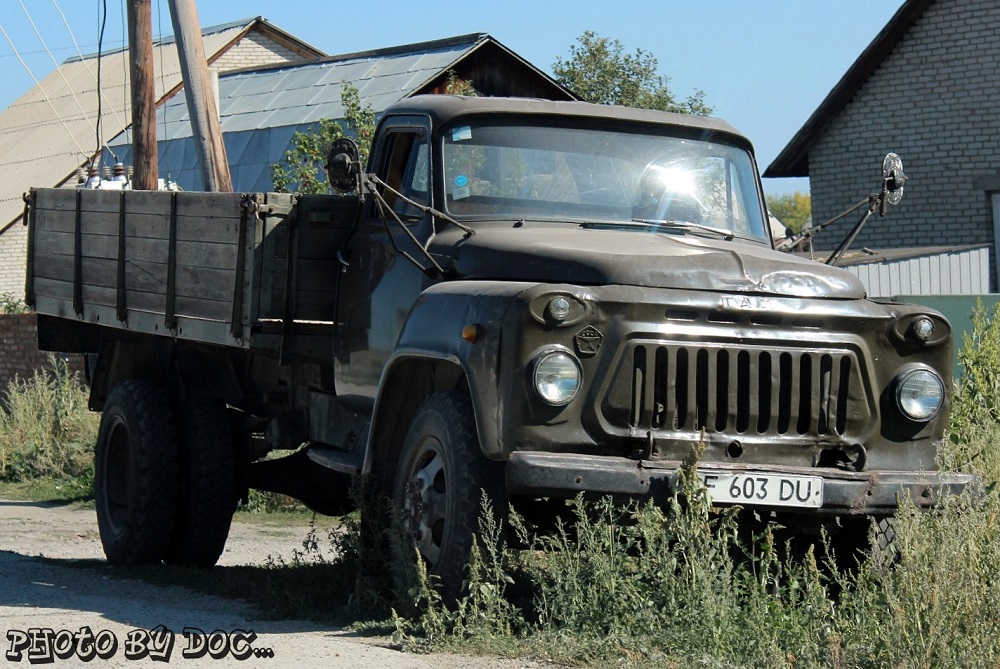 Восточно-Казахстанская область, № F 603 DU — ГАЗ-53А