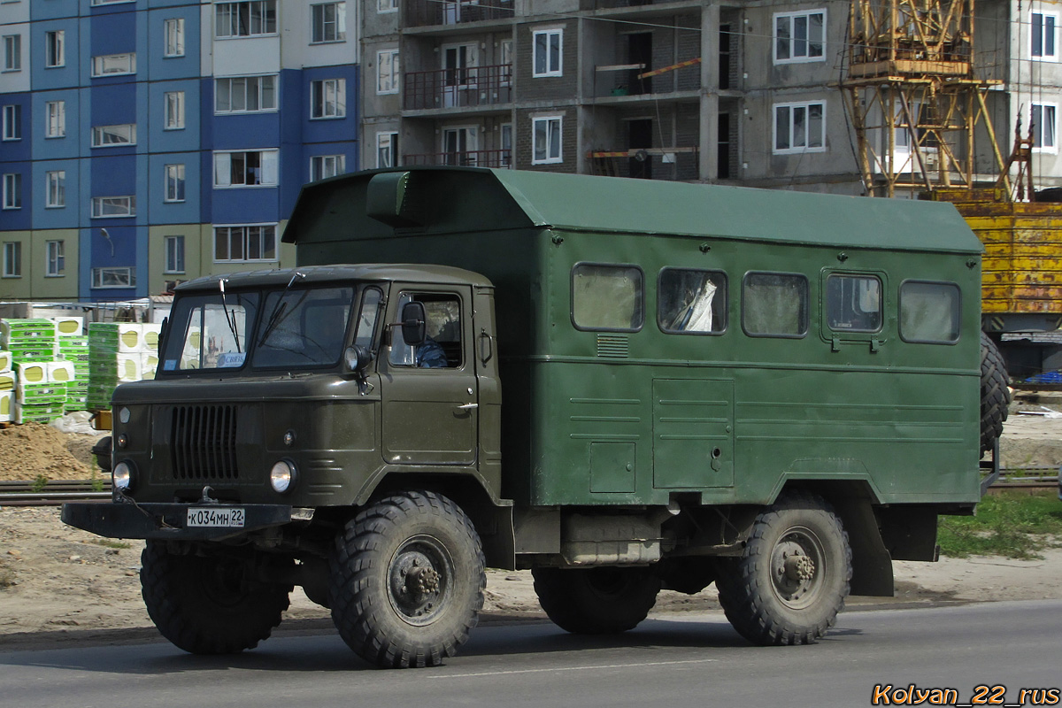Алтайский край, № К 034 МН 22 — ГАЗ-66 (общая модель)