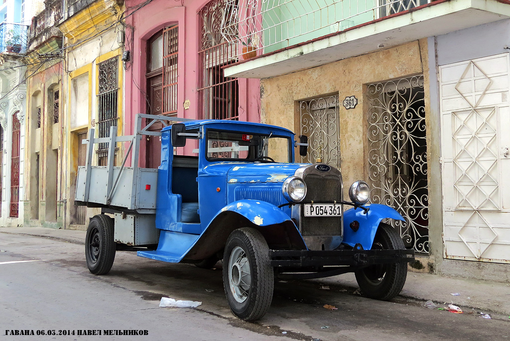 Куба, № P 054 361 — Ford AA