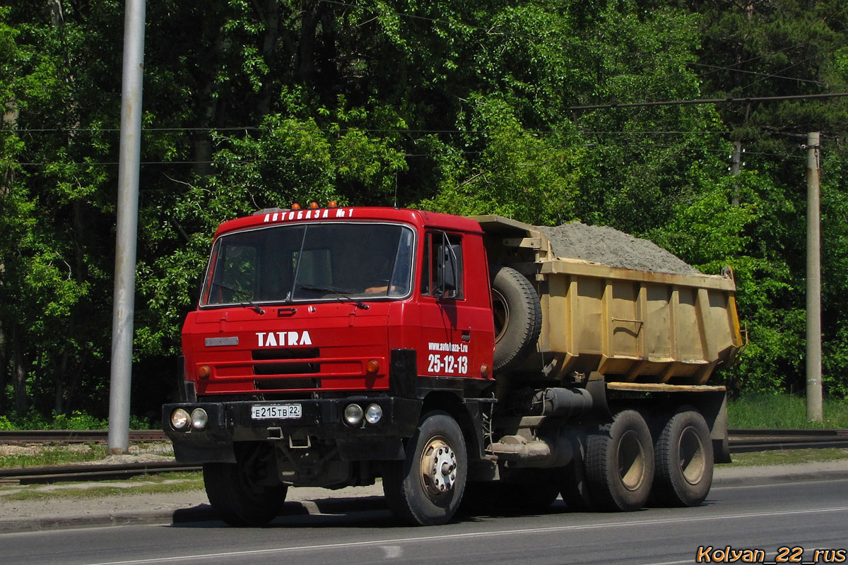 Алтайский край, № Е 215 ТВ 22 — Tatra 815-2 S1 A