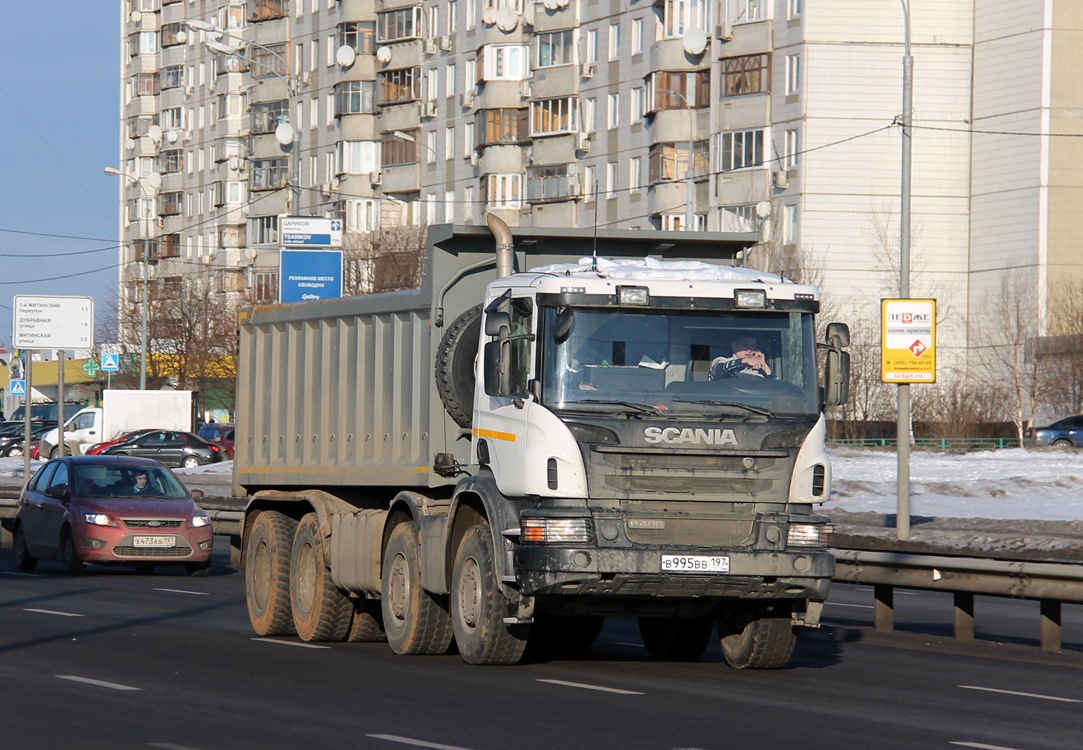 Москва, № В 995 ВВ 197 — Scania ('2011) P400