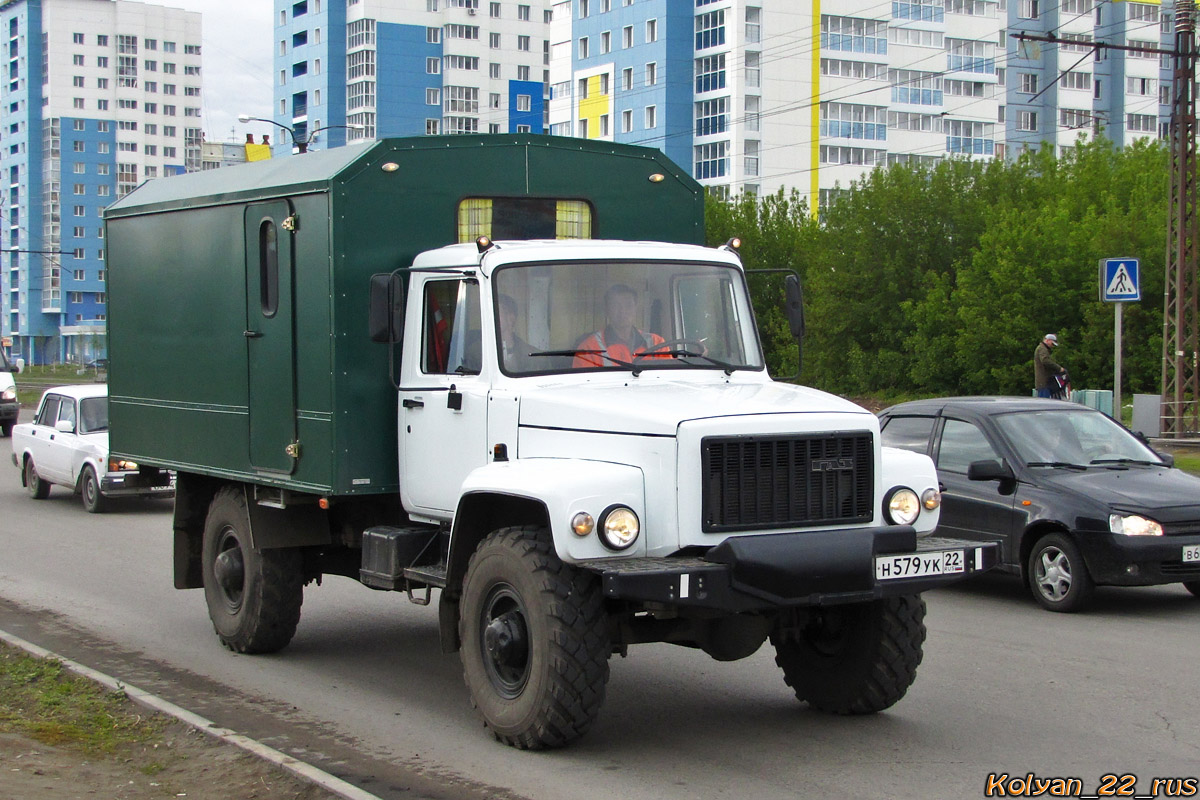 Алтайский край, № Н 579 УК 22 — ГАЗ-33081 «Садко»