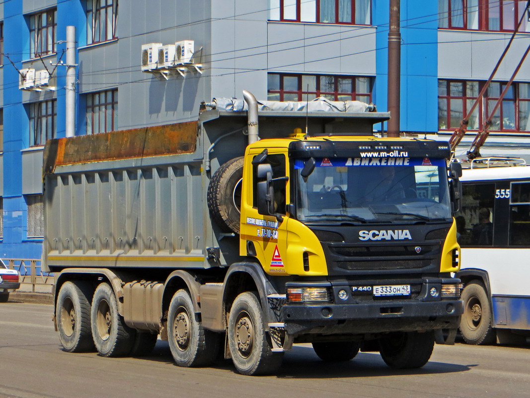Кировская область, № Е 333 ОН 43 — Scania ('2011) P440