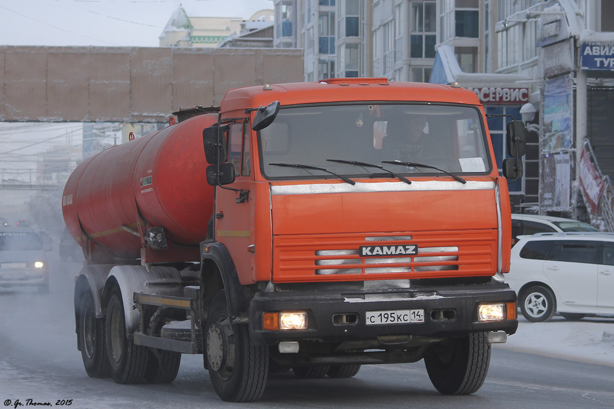 Саха (Якутия), № С 195 КС 14 — КамАЗ-65115 (общая модель)
