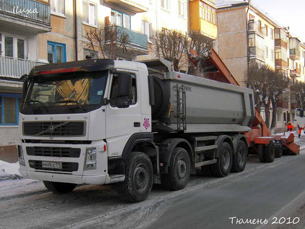 Тюменская область, № М 449 СЕ 177 — Volvo ('2002) FM12.420