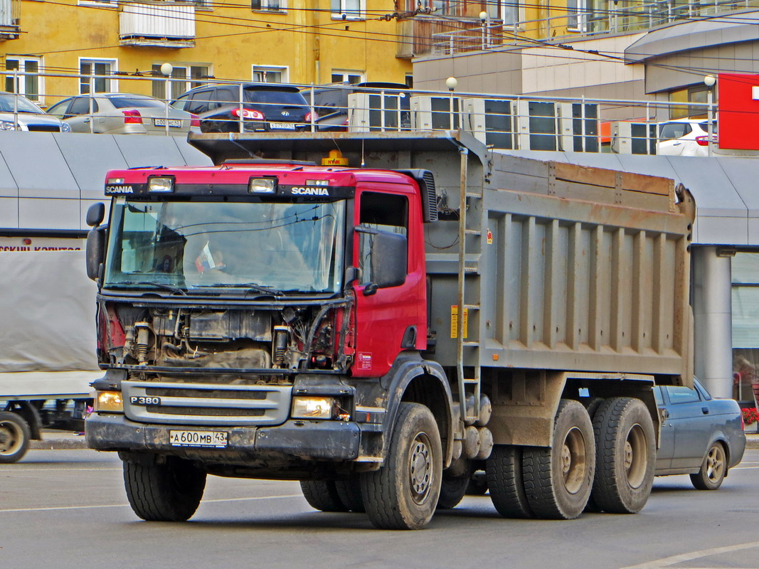Кировская область, № А 600 МВ 43 — Scania ('2004) P380