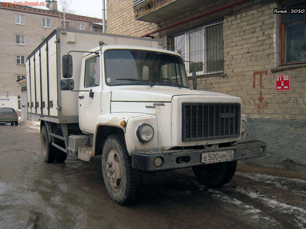 Тюменская область, № Е 500 НМ 72 — ГАЗ-3309