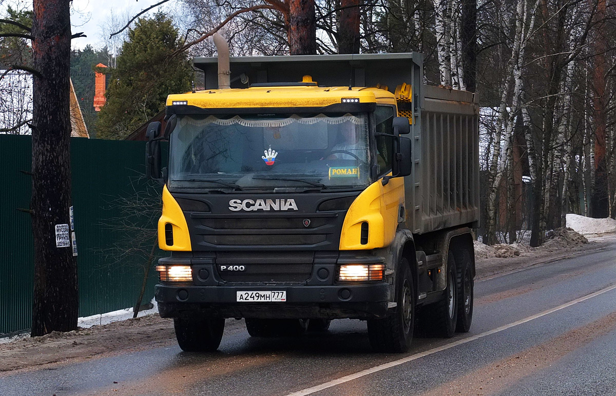 Москва, № А 249 МН 777 — Scania ('2011) P400