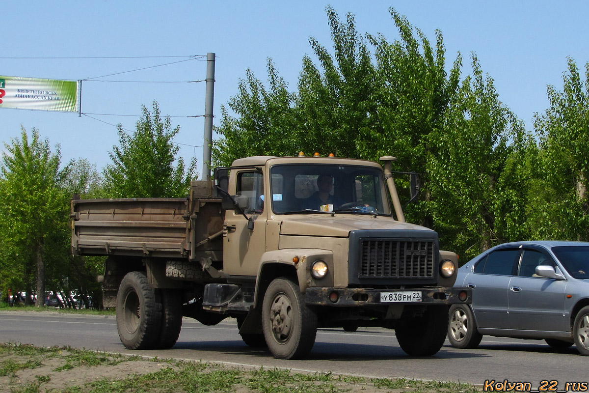 Алтайский край, № У 838 РМ 22 — ГАЗ-4301