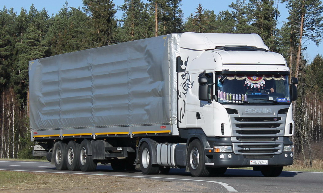 Могилёвская область, № АЕ 3837-6 — Scania ('2009) R440