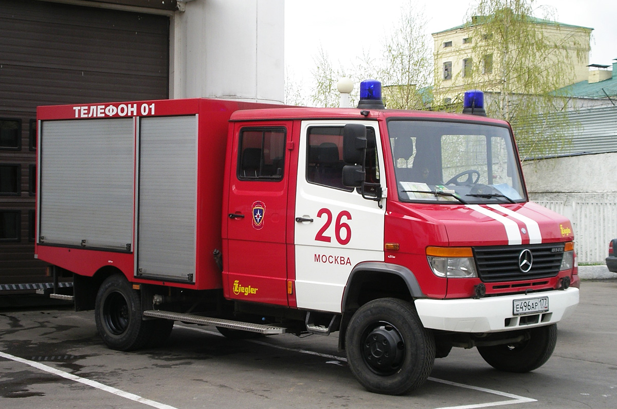 Москва, № Е 496 АР 177 — Mercedes-Benz Vario 814D