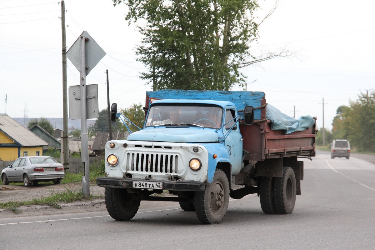 Кемеровская область, № К 848 ТА 42 — ГАЗ-52-02