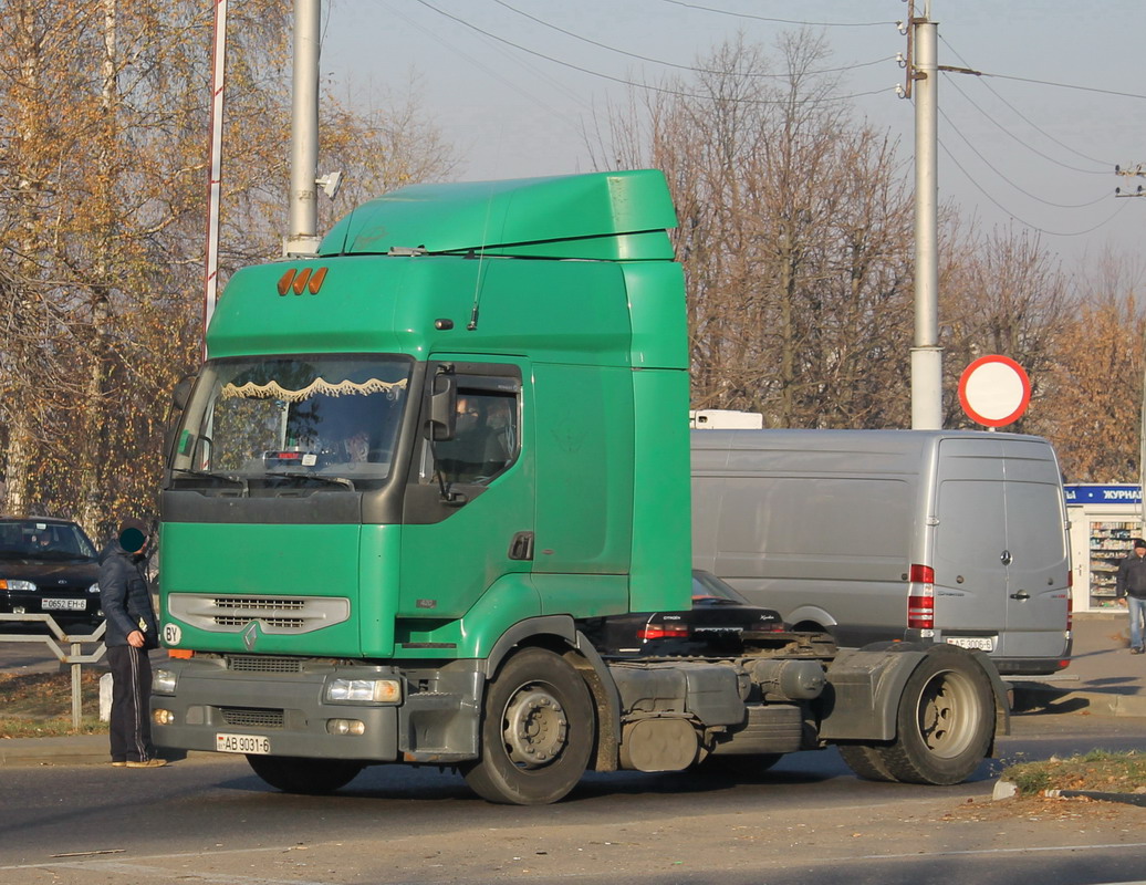 Могилёвская область, № АВ 9031-6 — Renault Premium ('1996)