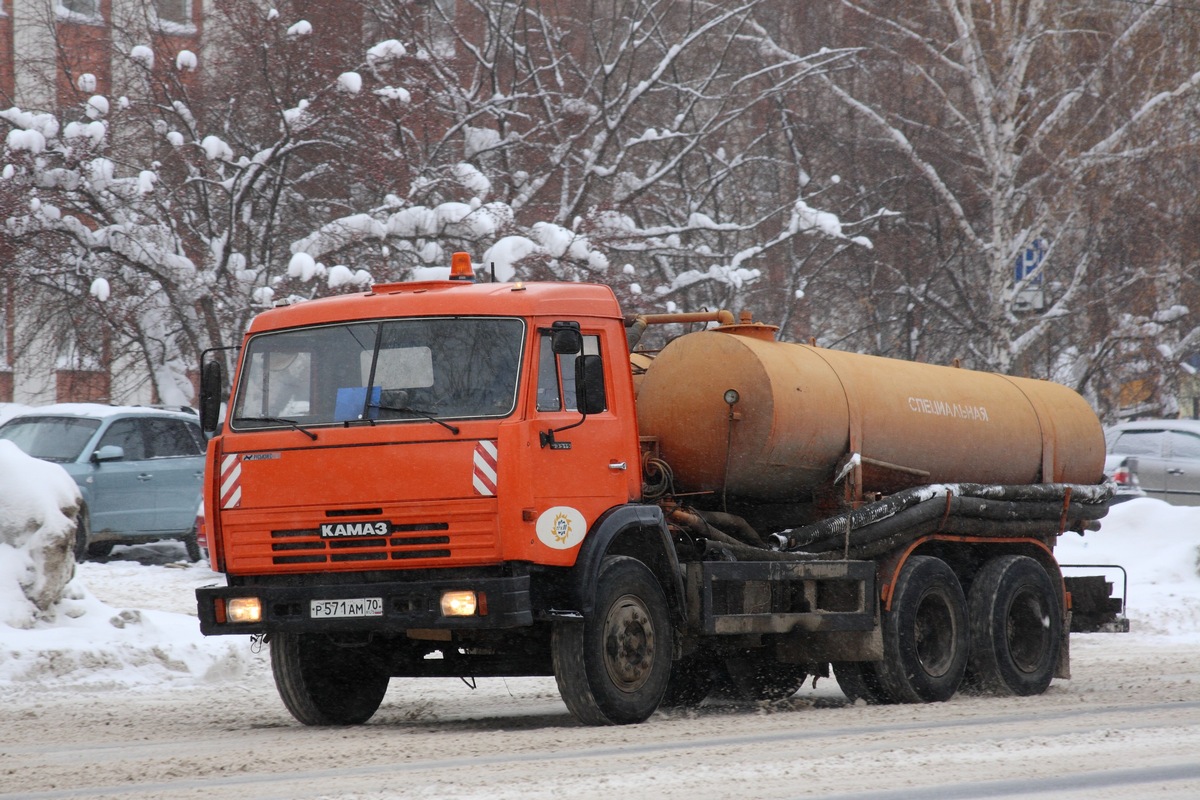 Томская область, № Р 571 АМ 70 — КамАЗ-53215 (общая модель)