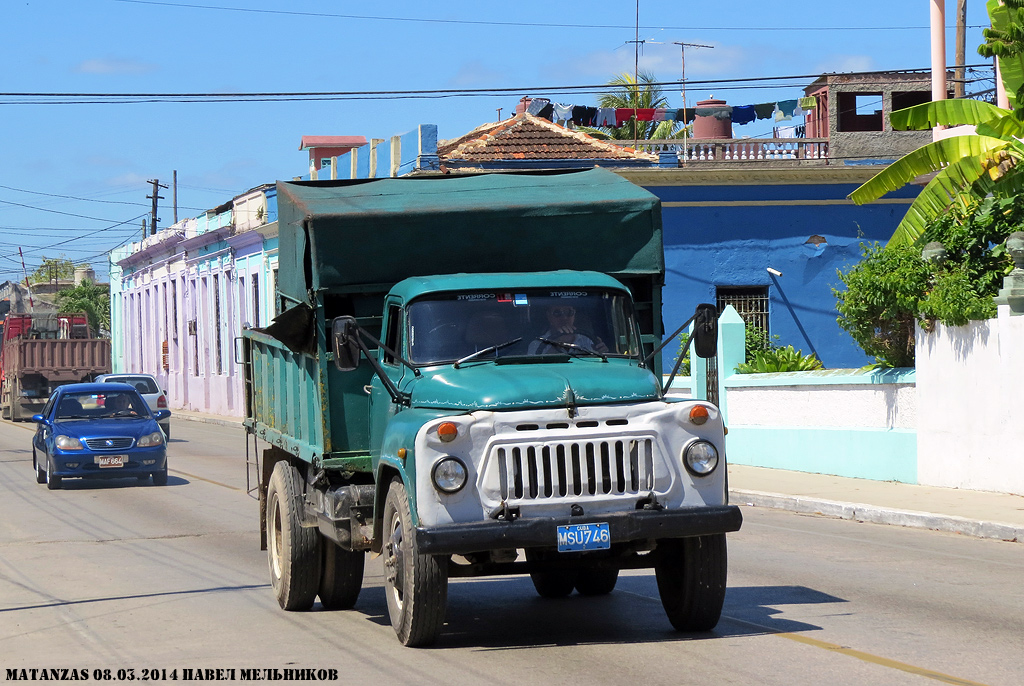 Куба, № MSU 746 — ГАЗ-53-50