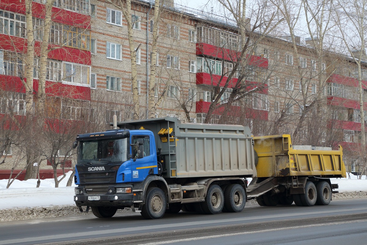 Томская область, № К 306 ВО 70 — Scania ('2011) P440