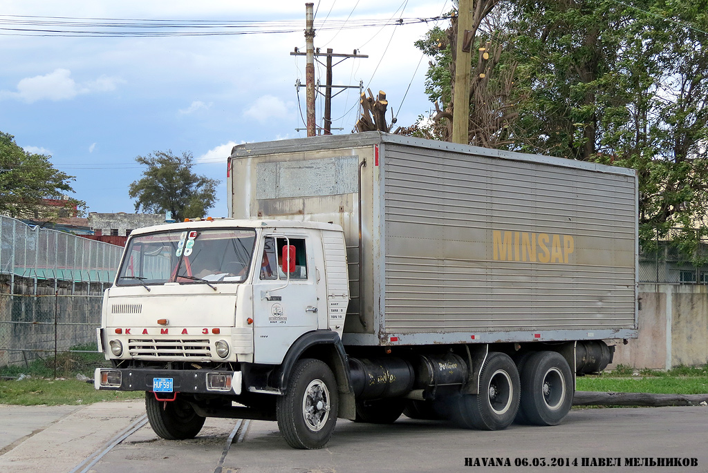 Куба, № HUF 591 — КамАЗ-53212