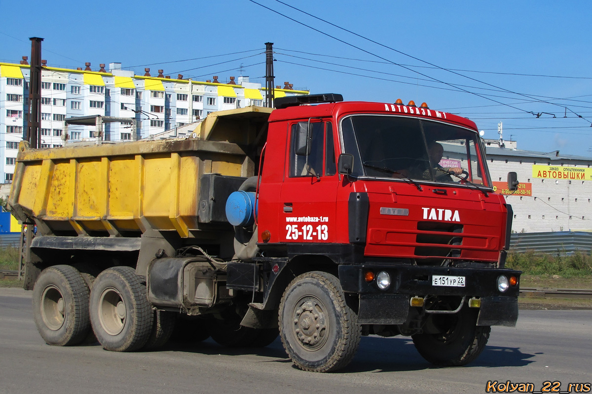 Алтайский край, № Е 151 УР 22 — Tatra 815-2 S1